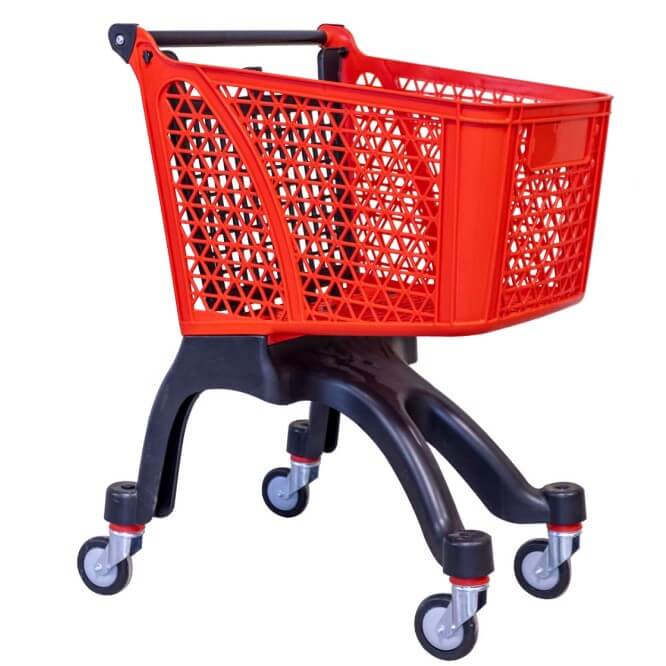 S-PM-004 100 LT Standart Plastik Market Arabası