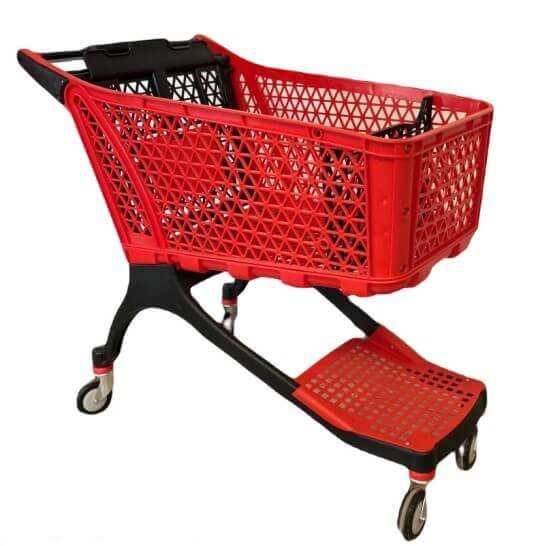 S-PM-012 150 LT Standart Plastik Market Arabası